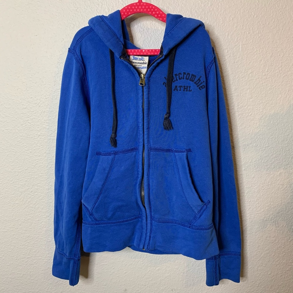 Boys Abercrombie Embroidered Sweatshirt Hoodie